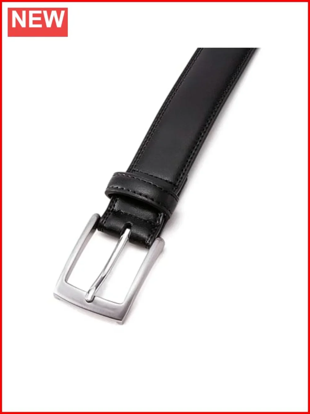 Men's Genuine Leather Dress Belt, Handmade, 100% Cow Leather, Classic Dress